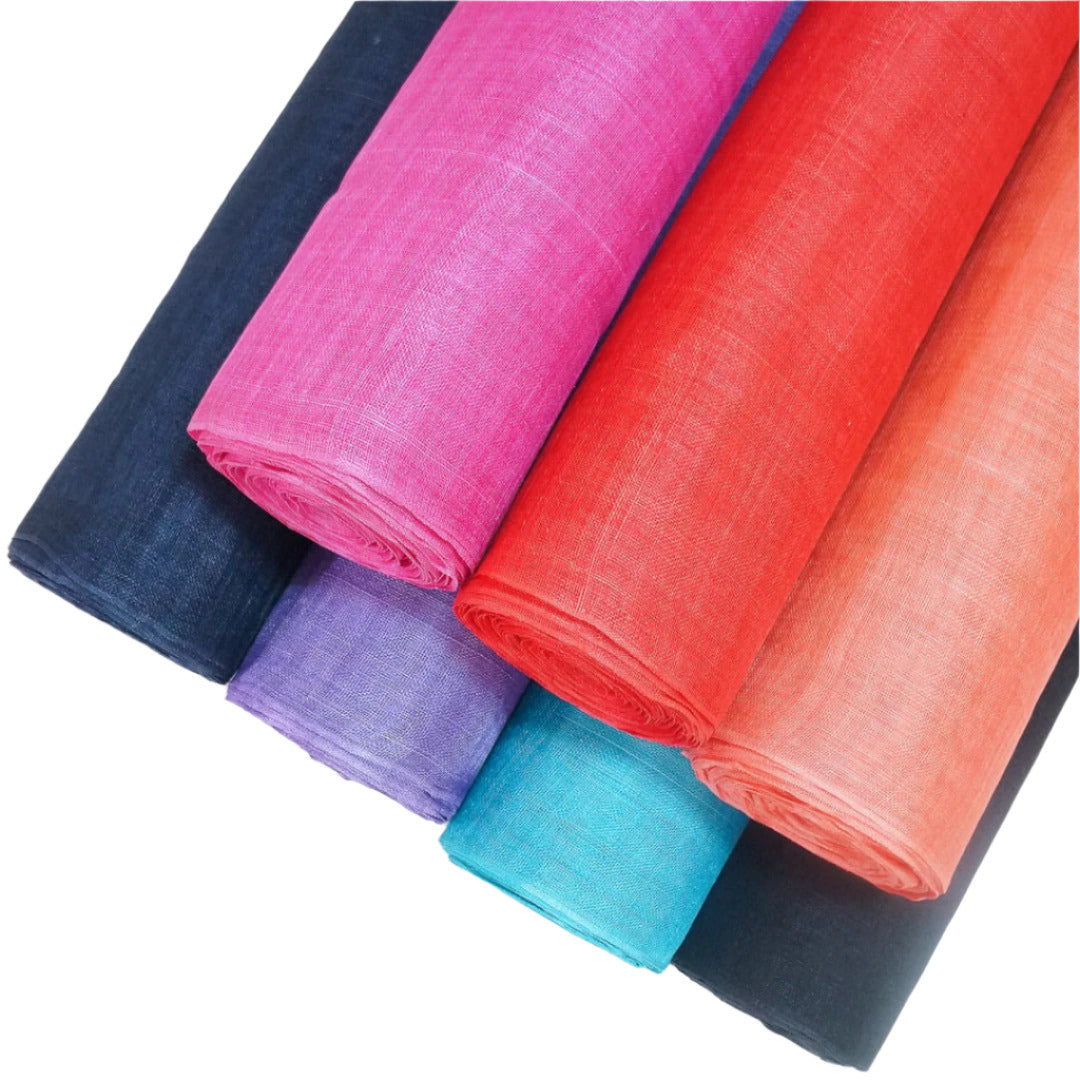 Sinamay Premium Hat Mesh Netting Fabric Roll, Bouquet Wrapping 100x90cm